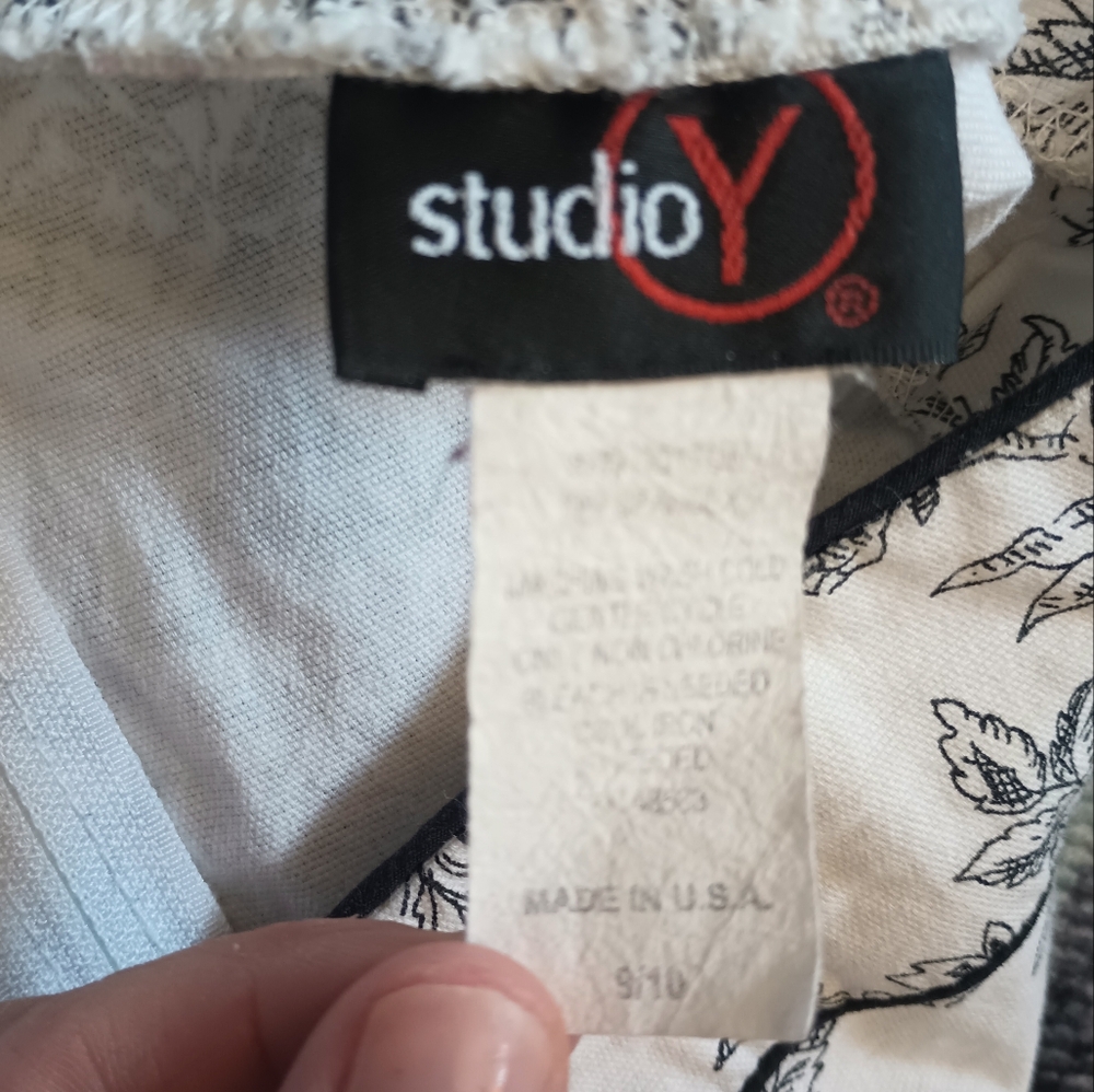 Vintage Studio Y Y2K Strapless Dress 9/10 Floral Drop Waist Coquette Romantic - Picture 7 of 12